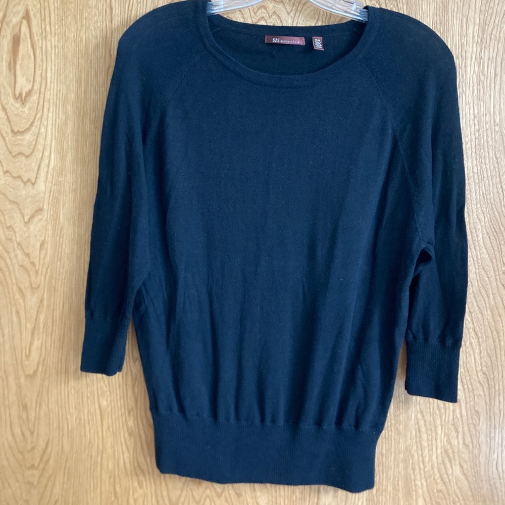 👚 525america 3/4 lightweight knit top 👚